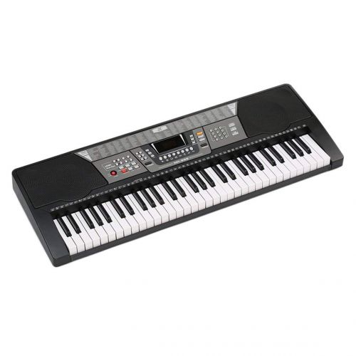  Lovescenario 61 Keys Electronic Piano Electric Organ Keyboard Black US Plug 8 Percussions(color:black)(size:)