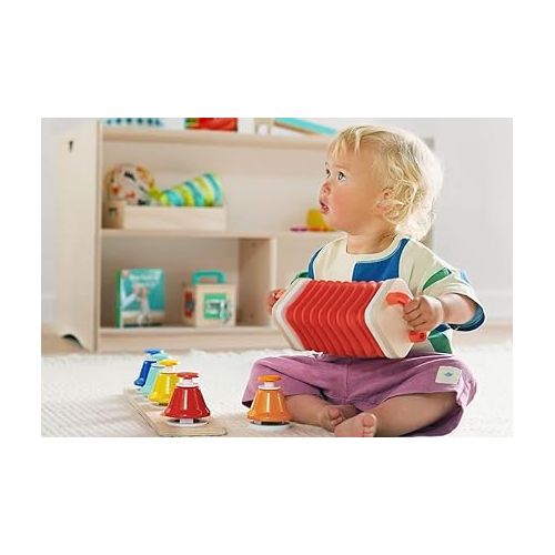  LOVEVERY | The Music Set | 6 Instruments and Rhythm & Songs Book, Toddler and Kids Music Toys, Ages 18 Months to 4+ Years