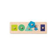 Lovevery | Friends of All Shapes Puzzle | Montessori Toddler Toy, Ages 16 Months+