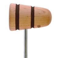 Etsy Wood Bass Drum Beater for Drummers - Hand Painted Brown Stripes