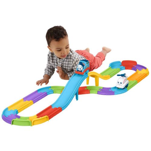  LowPriceFastShipping and ships from Amazon Fulfillment. Fisher-Price My First Thomas & Friends, On-the-Go Train Set