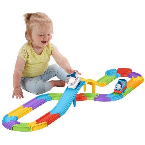  LowPriceFastShipping and ships from Amazon Fulfillment. Fisher-Price My First Thomas & Friends, On-the-Go Train Set