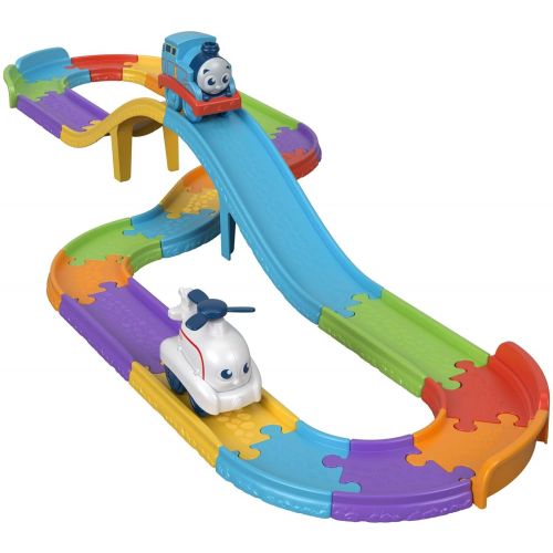  LowPriceFastShipping and ships from Amazon Fulfillment. Fisher-Price My First Thomas & Friends, On-the-Go Train Set