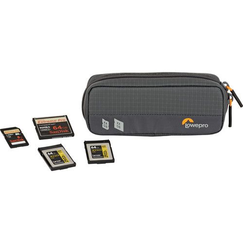  Lowepro GearUp Memory Card Wallet 20 (Dark Gray)