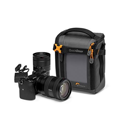  Lowepro GearUp Creator Box Medium II Mirrorless and DSLR Camera case - with QuickDoor Access - with Adjustable Dividers - for Mirrorless Like Sony Alpha 6500 - LP37347-PWW