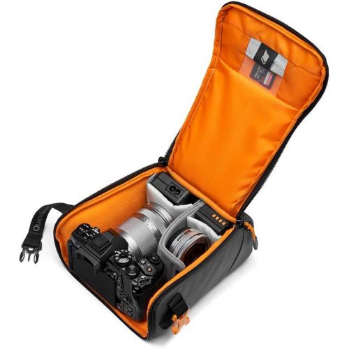  Lowepro GearUp Creator Box Medium II Mirrorless and DSLR Camera case - with QuickDoor Access - with Adjustable Dividers - for Mirrorless Like Sony Alpha 6500 - LP37347-PWW