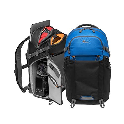  Lowepro LP37259-PWW Photo Active Outdoor Camera Backpack, QuickShelf Dividers, fits 12inch Laptop/2L Hydration, for Mirrorless, Sony, Canon, Nikon, Lenses, Gimbal, Drone, DJI, Osmo