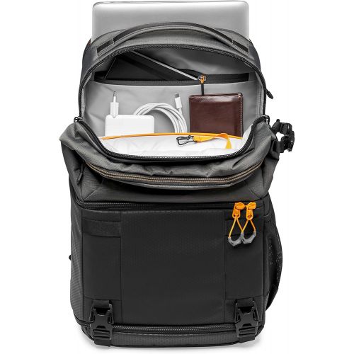  Lowepro Fastpack PRO BP 250 AW III Mirrorless and DSLR Camera Backpack, QuickDoor Access Camera Bag Insert, 15 inch Laptop Compart- Camera Bag Backpack for Mirrorless, DSLR, Nikon