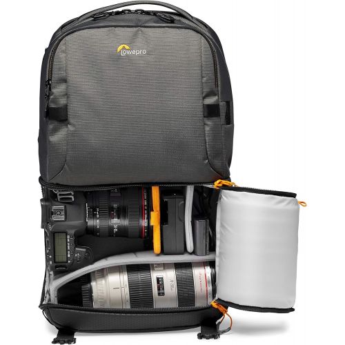  Lowepro Fastpack BP 250 AW III Mirrorless DSLR Camera Backpack with QuickDoor Access and 13 Inch Laptop Compart- DSLR accessories, Camera Bag Backpack for Cameras Like Nikon D850,