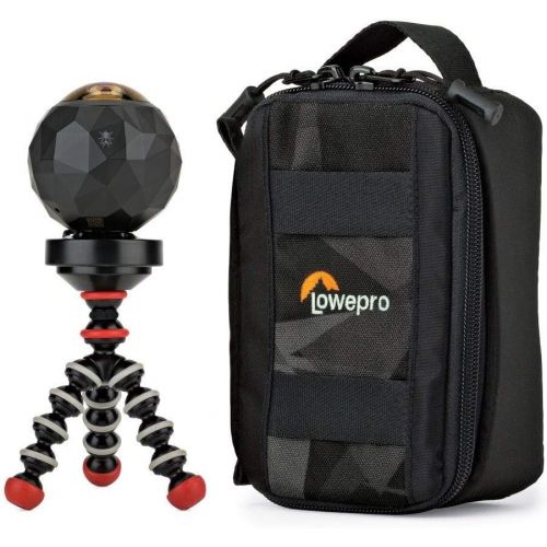  Lowepro LP36915 ViewPoint CS 40 - a Soft-Sided Protective Case for a Smartphone, GoPro or 360 Camera and Accessories,Black