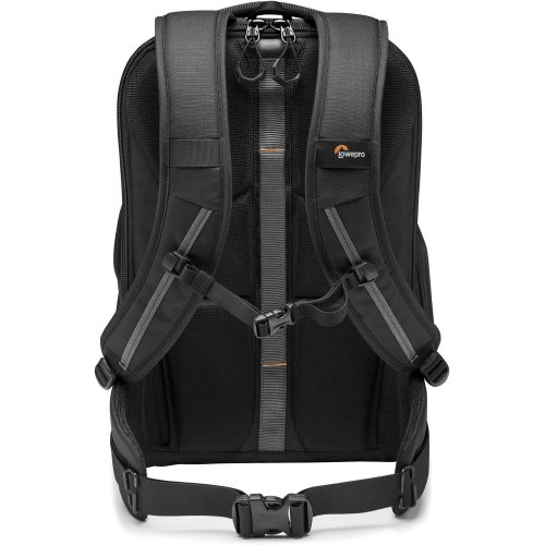  Lowepro Flipside BP 400 AW III Mirrorless and DSLR Camera Backpack - Black - with Rear Access - with Side Access - with Adjustable Dividers - for Mirrorless Like Sony α7 - LP37352-