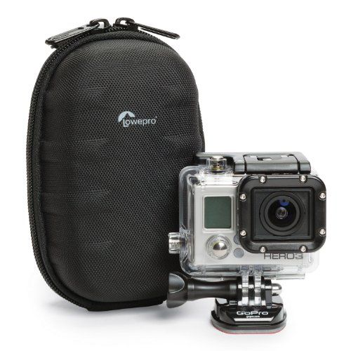  Lowepro Santiago DV 35 Camcorder Bag - Hard Shell Case For Camcorder and Action Video Cameras