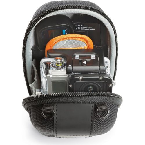  Lowepro Santiago DV 35 Camcorder Bag - Hard Shell Case For Camcorder and Action Video Cameras