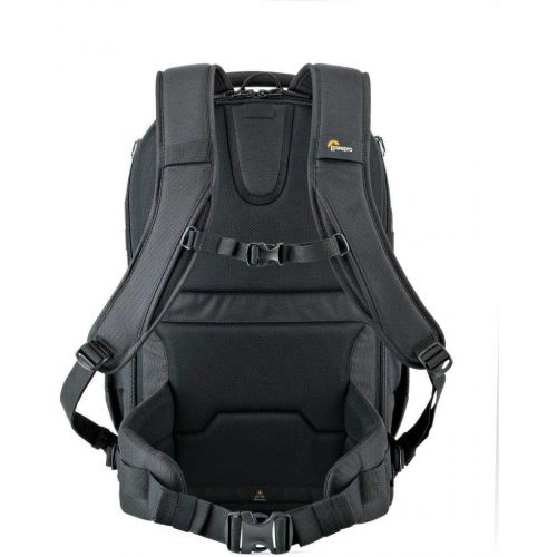  Lowepro LP37131, Flipside 500 AW II Camera Backpack, Fits Mirrorless, Compact Drone, DSLR with Lens, Extra Lenses, Black