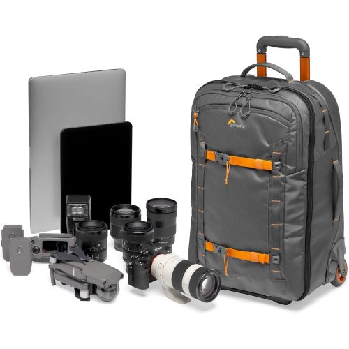  Lowepro LP37280 Whistler RL 400 AW II Rugged Camera Roller, Dark Grey