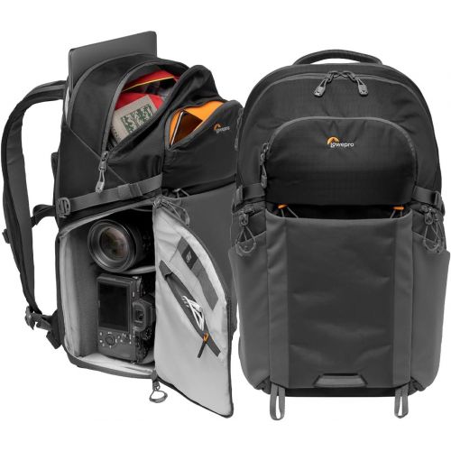  Lowepro Photo Active BP 300 AW Backpack, Black/Dark Gray