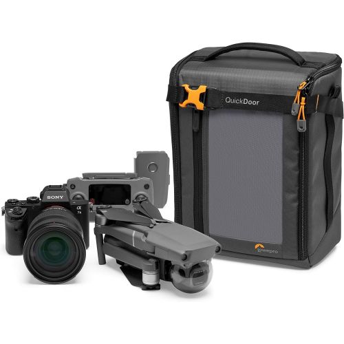  Lowepro GearUp Creator Box Extra Large II Mirrorless and DSLR Camera case - with QuickDoor Access - with Adjustable Dividers - for Mirrorless Cameras Like Sony Alpha 9 - LP37349-PW