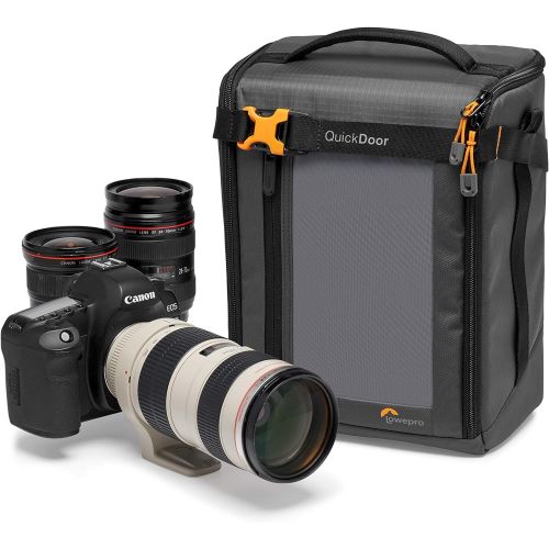  Lowepro GearUp Creator Box Extra Large II Mirrorless and DSLR Camera case - with QuickDoor Access - with Adjustable Dividers - for Mirrorless Cameras Like Sony Alpha 9 - LP37349-PW