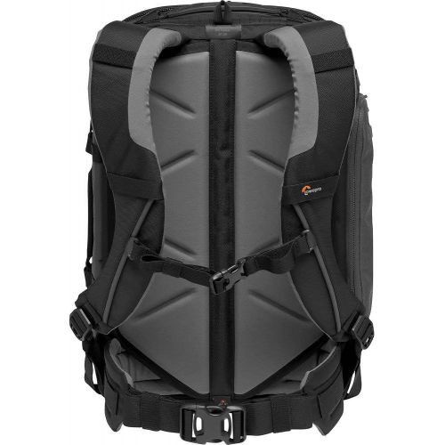  Lowepro LP37268-PWW Pro Trekker BP 350 AW II Outdoor Camera Backpack with Maxfit Dividers, Fits 15-inch Laptop/iPad, for Pro Mirrorless and DSLR, Gimbal, Drone, DJI, Black/Dark Gre