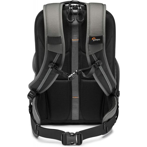  Lowepro Flipside BP 400 AW III Mirrorless and DSLR Camera Backpack - Dark Grey - with Rear Access - with Side Access - with Adjustable Dividers - for Mirrorless Like Sony α7 - LP37