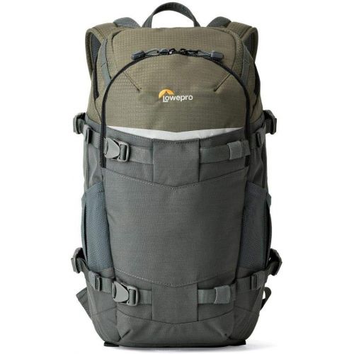  Lowepro LP37014-PWW, Flipside Trek BP 250 AW Backpack for Camera with ActiveZone Suspension System, Tablet Compartment, Grey/Dark Green