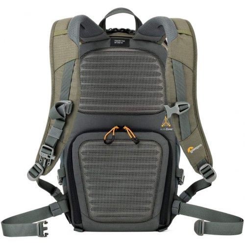  Lowepro LP37014-PWW, Flipside Trek BP 250 AW Backpack for Camera with ActiveZone Suspension System, Tablet Compartment, Grey/Dark Green