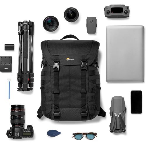  Lowepro ProTactic BP 300 AW II Mirrorless and DSLR Backpack - with QuickShelf Divider System - Camera Gear to Personal belongings - for Mirrorless Like Sony Apha9 - LP37265-PWW