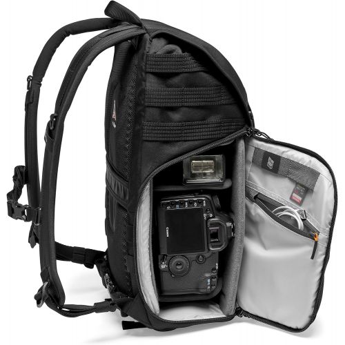  Lowepro ProTactic BP 300 AW II Mirrorless and DSLR Backpack - with QuickShelf Divider System - Camera Gear to Personal belongings - for Mirrorless Like Sony Apha9 - LP37265-PWW