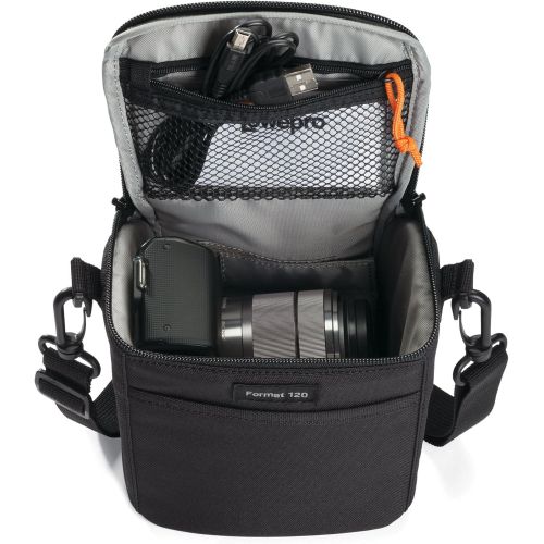  Lowepro LP36510 Format 120 Multi-Device Shoulder Bag, Black