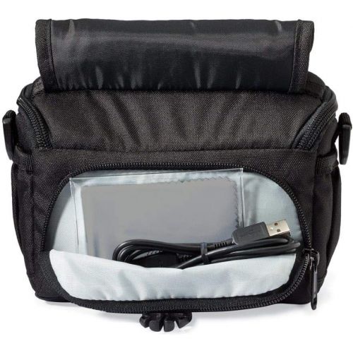  Lowepro Adventura SH 110 II - A Protective and Compact Shoulder Bag for a Camcorder, CSC or Action Video Camera