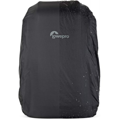  Lowepro ProTactic 350 AW II Modular Backpack with All Weather Cover for Laptop Up to 13 Inch for Professional Cameras, Mirrorless, CSC and Drones, LP37176-PWW, Black