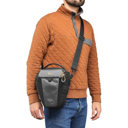  Lowepro Photo Active TLZ 50AW Mirrorless and DSLR toploader - Removable Shoulder Strap - organizing Pockets - for Mirrorless Like Sony Apha 9 - LP37346-PWW, Large
