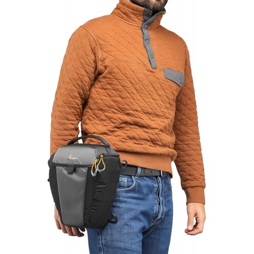  Lowepro Photo Active TLZ 50AW Mirrorless and DSLR toploader - Removable Shoulder Strap - organizing Pockets - for Mirrorless Like Sony Apha 9 - LP37346-PWW, Large