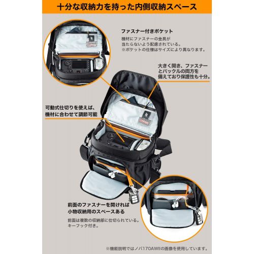  Lowepro Nova 200 AW II Messenger Case, Black (LP37142-PWW)