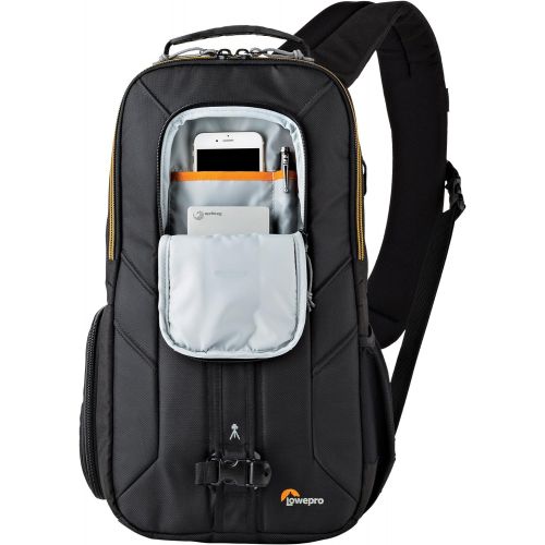  Lowepro LP36899PWW Slingshot Edge 250 AW - A Secure, Slim, Smart and Protective Sling for a Compact DSLR or DJI Mavic Pro/Mavic Pro Platinum,Black,9.06 x 4.72 x 8.27 in