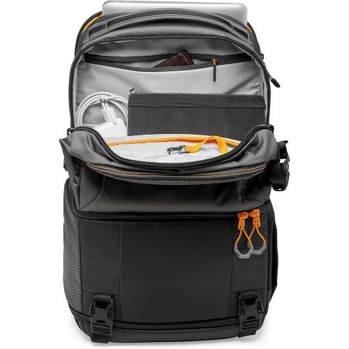  Lowepro Fastpack BP 250 AW III Mirrorless DSLR Camera Backpack with QuickDoor Access and 13 Inch Laptop Compart- DSLR accessories, Camera Bag Backpack for Cameras Like Nikon D850,