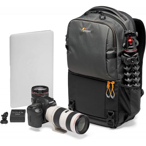  Lowepro Fastpack BP 250 AW III Mirrorless DSLR Camera Backpack with QuickDoor Access and 13 Inch Laptop Compart- DSLR accessories, Camera Bag Backpack for Cameras Like Nikon D850,