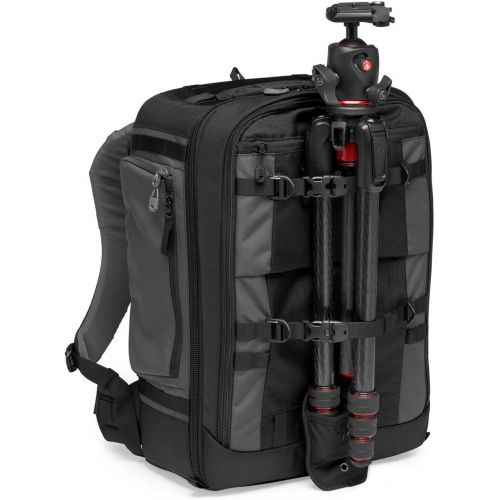  Lowepro LP37269-PWW Pro Trekker BP 450 AW II Outdoor Camera Backpack with Maxfit Dividers, Fits 15-inch Laptop/iPad, for Pro Mirrorless and DSLR, Gimbal, Drone, DJI, Black/Dark Gre