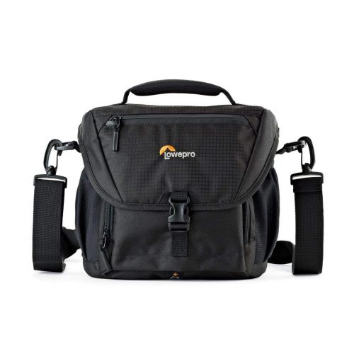  Lowepro Nova 170 AW. DSLR Shoulder Camera Bag for Pro DSLR with Attached 24-105mm Compact Photo Drone.