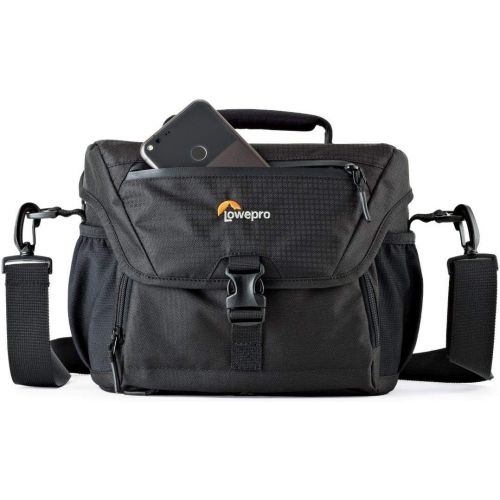  Lowepro Nova 180 AW. DSLR Shoulder Camera Bag for Pro-Depth DSLR with Attached 24-105mm Lens + 3-4 Extra Lenses, or Compact Photo Drone.