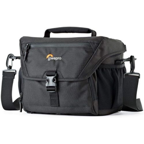  Lowepro Nova 180 AW. DSLR Shoulder Camera Bag for Pro-Depth DSLR with Attached 24-105mm Lens + 3-4 Extra Lenses, or Compact Photo Drone.