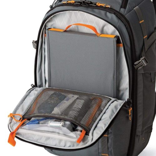  Lowepro HighLine BP 400 AW - Weatherproof & rugged 36-liter daypack for adventurous travelers who carry modern devices into any location