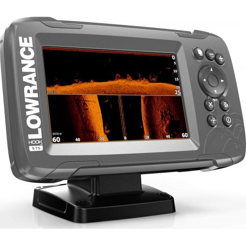  Lowrance HOOK2 5 - 5-inch Fish Finder with TripleShot Transducer and US Inland Lake Maps Installed …