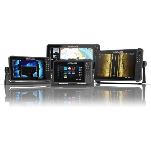  Lowrance HDS-Live Fish Finder, Multi-Touch Screen, Live Sonar Compatible, Preloaded C-MAP US Enhanced Mapping