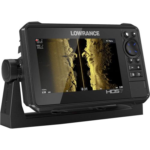  Lowrance HDS-Live Fish Finder, Multi-Touch Screen, Live Sonar Compatible, Preloaded C-MAP US Enhanced Mapping