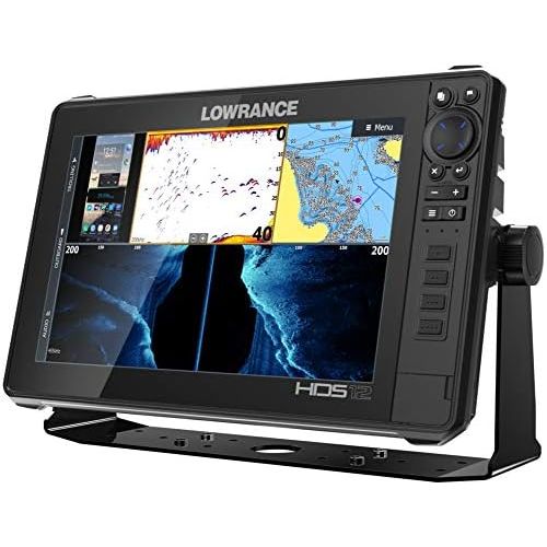  Lowrance HDS-12 Live - 12-inch Fish Finder No Transducer Model is Compatible with StructureScan 3D and Active Imaging Sonar. Smartphone Integration. Preloaded C-MAP US Enhanced Mapping.