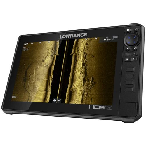  Lowrance HDS-12 Live - 12-inch Fish Finder No Transducer Model is Compatible with StructureScan 3D and Active Imaging Sonar. Smartphone Integration. Preloaded C-MAP US Enhanced Mapping.