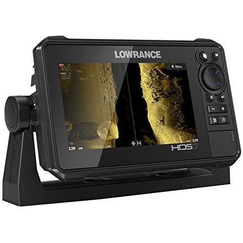  Lowrance HDS-9 Live - 9-inch Fish Finder No Transducer Model is Compatible with StructureScan 3D and Active Imaging Sonar. Smartphone Integration. Preloaded C-MAP US Enhanced Mapping.