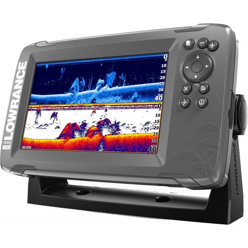  Lowrance HOOK2 9 - 9-inch Fish Finder with SplitShot Transducer and US Inland Lake Maps Installed