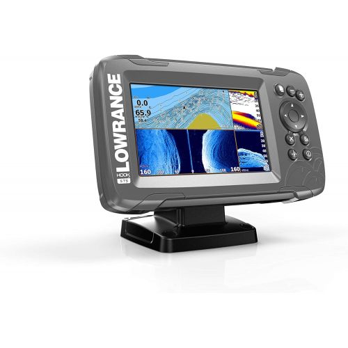  Lowrance HOOK2 9 - 9-inch Fish Finder with TripleShot Transducer and US  Canada Navionics+ Map Card